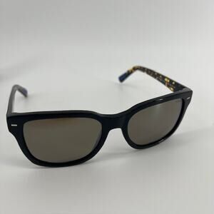 NWB Revo Taylor Sunglasses Shiny Black Tortoise RE 1104ECO 01 Polarized Lens